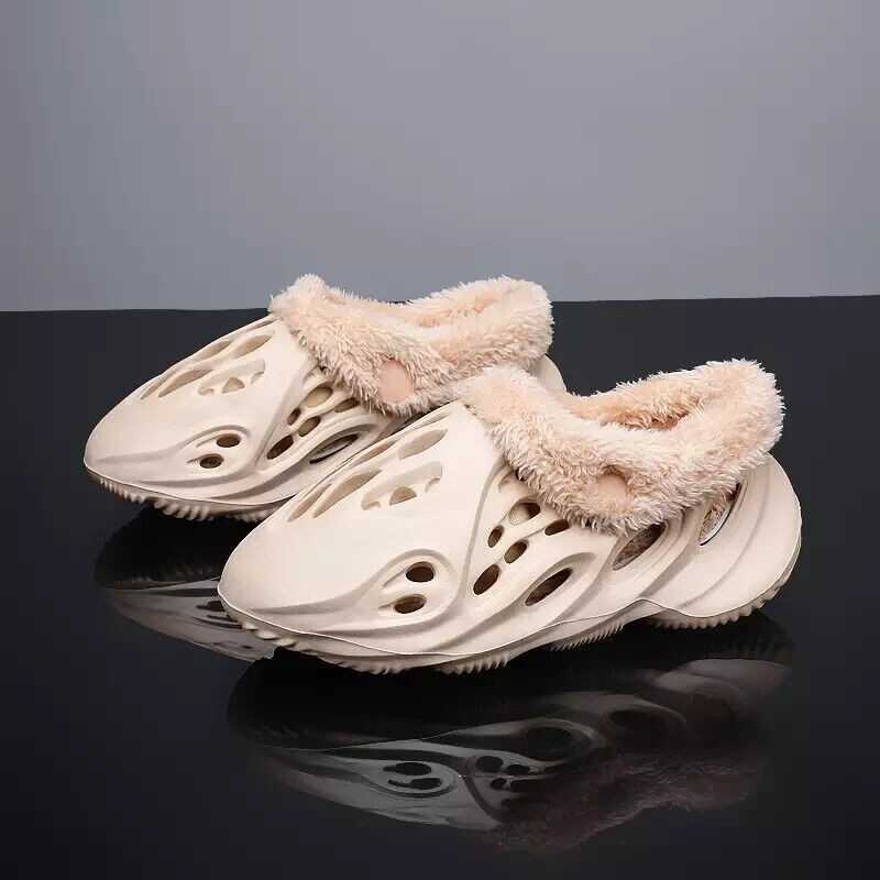 Foam Runner Slide with Optional Furry Sock Insert Unisex Babies, Kids & Adults