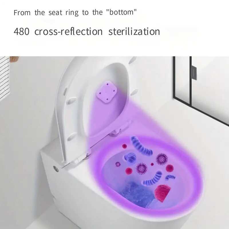Toilet Deodorizer With Incense Home Generation Mini Air Purifier LED Ultraviolet Toilet Disinfection Lamp Uvc Germicidal Lamp