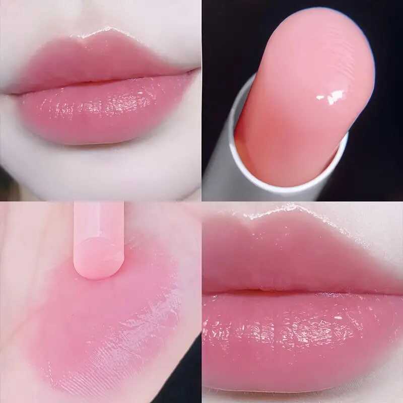2 Pcs Long Lasting Tinted Lip Balm, Color Change With Temperature-changing, Non-fading Non-stick Cup, Makeup Jelly Lipsticks