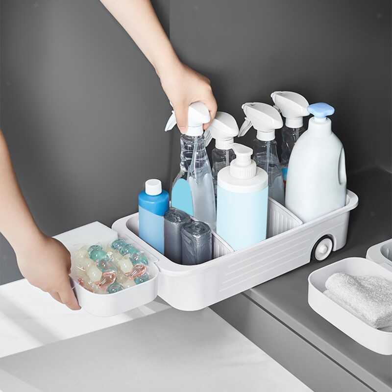 Cosmetic Organizer Holder Bathroom Collection Basket for Garages Bathroom